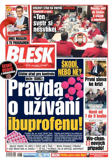 BLESK - 20.3.2020 - CZECH NEWS CENTER a. s.