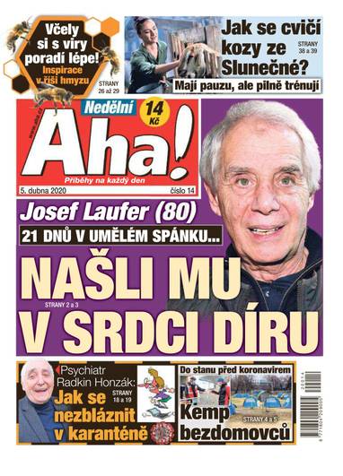 Nedělní Aha! - 14/2020 - CZECH NEWS CENTER a. s.
