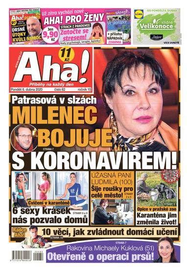Aha! - 6.4.2020 - CZECH NEWS CENTER a. s.