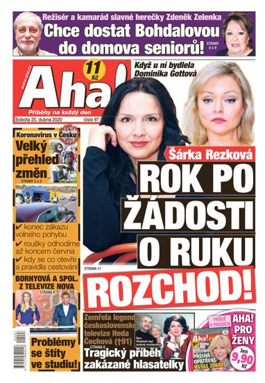 Aha! - 25.4.2020 - CZECH NEWS CENTER a. s.