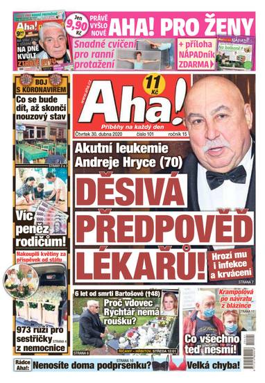 Aha! - 30.4.2020 - CZECH NEWS CENTER a. s.