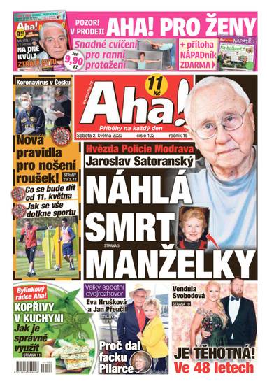 Aha! - 2.5.2020 - CZECH NEWS CENTER a. s.