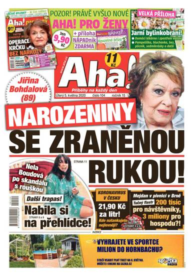 Aha! - 5.5.2020 - CZECH NEWS CENTER a. s.