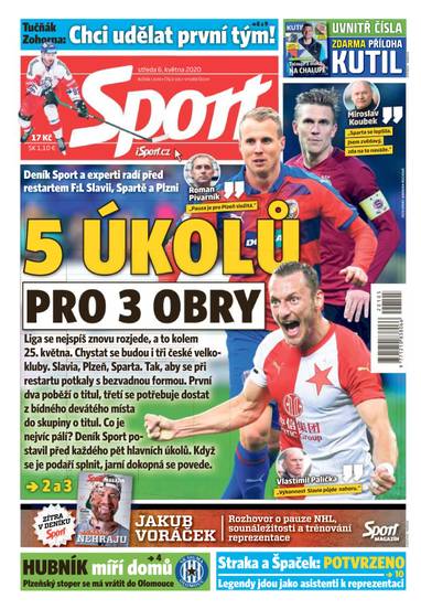 Sport - 6.5.2020 - CZECH NEWS CENTER a. s.