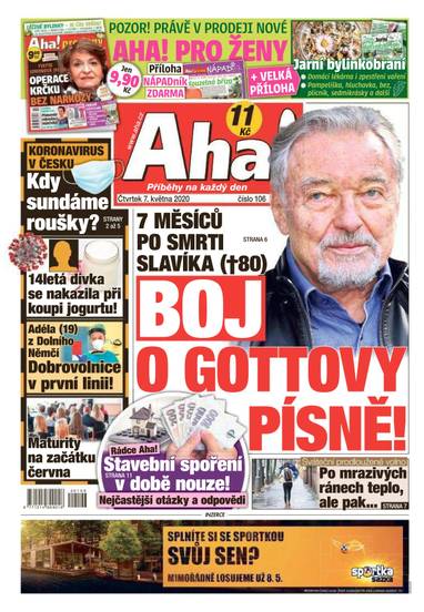 Aha! - 7.5.2020 - CZECH NEWS CENTER a. s.