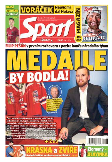 Sport - 7.5.2020 - CZECH NEWS CENTER a. s.