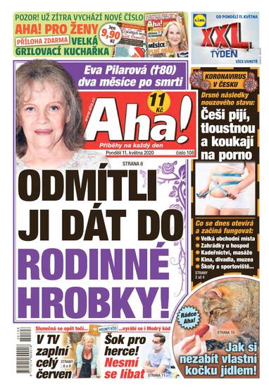 Aha! - 11.5.2020 - CZECH NEWS CENTER a. s.