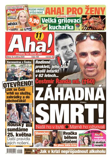 Aha! - 12.5.2020 - CZECH NEWS CENTER a. s.