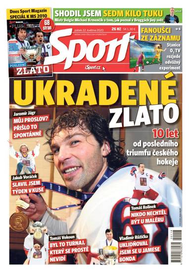 Sport - 22.5.2020 - CZECH NEWS CENTER a. s.