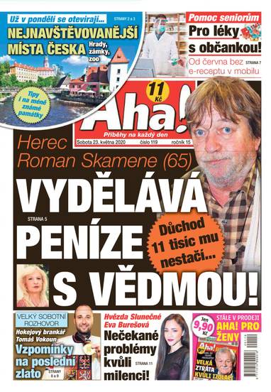Aha! - 23.5.2020 - CZECH NEWS CENTER a. s.