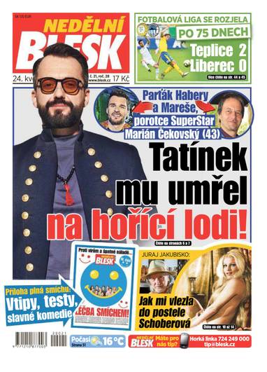 NEDĚLNÍ BLESK - 21/2020 - CZECH NEWS CENTER a. s.