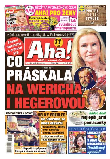 Aha! - 25.5.2020 - CZECH NEWS CENTER a. s.