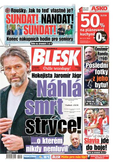 BLESK - 26.5.2020 - CZECH NEWS CENTER a. s.