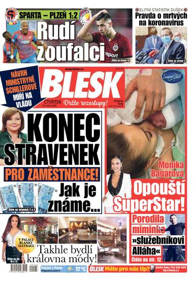 BLESK - 28.5.2020 - CZECH NEWS CENTER a. s.