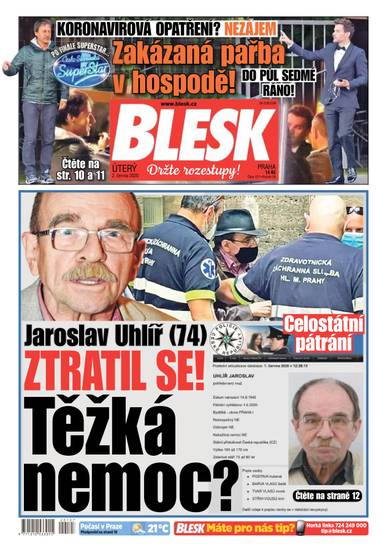 BLESK - 2.6.2020 - CZECH NEWS CENTER a. s.