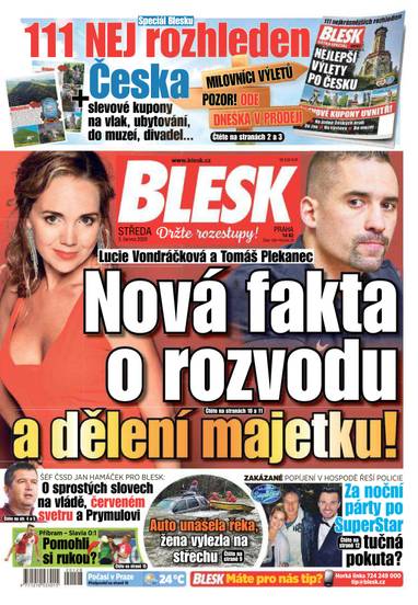 BLESK - 3.6.2020 - CZECH NEWS CENTER a. s.