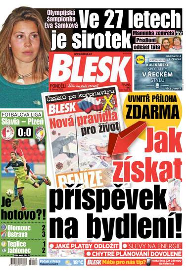 BLESK - 8.6.2020 - CZECH NEWS CENTER a. s.