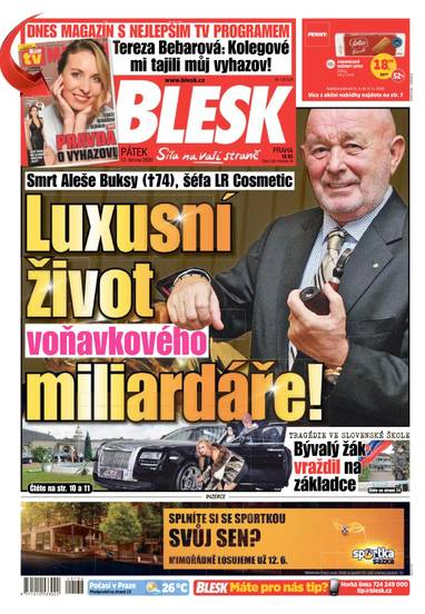 BLESK - 12.6.2020 - CZECH NEWS CENTER a. s.