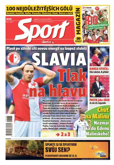 Sport - 12.6.2020 - CZECH NEWS CENTER a. s.