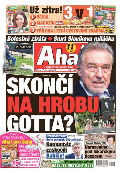 Aha! - 17.6.2020 - CZECH NEWS CENTER a. s.
