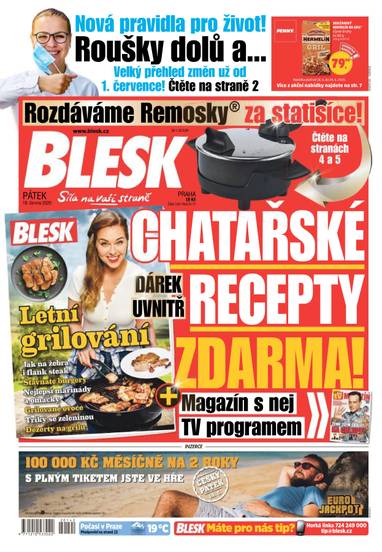BLESK - 19.6.2020 - CZECH NEWS CENTER a. s.