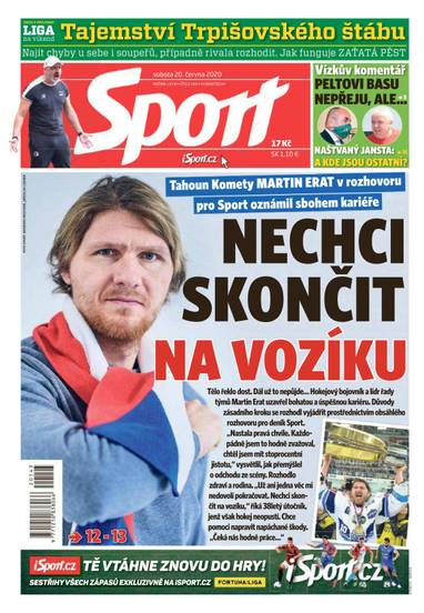 Sport - 20.6.2020 - CZECH NEWS CENTER a. s.