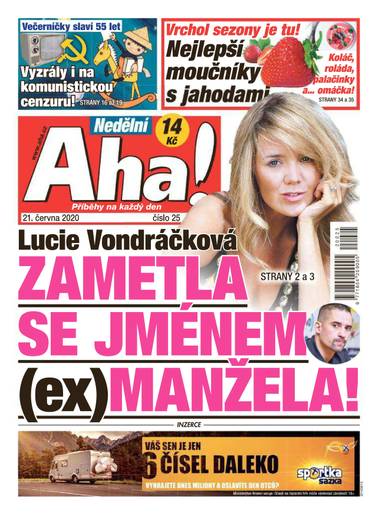 Nedělní Aha! - 25/2020 - CZECH NEWS CENTER a. s.