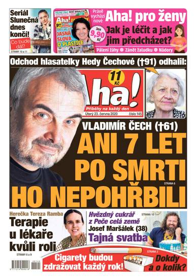 Aha! - 23.6.2020 - CZECH NEWS CENTER a. s.