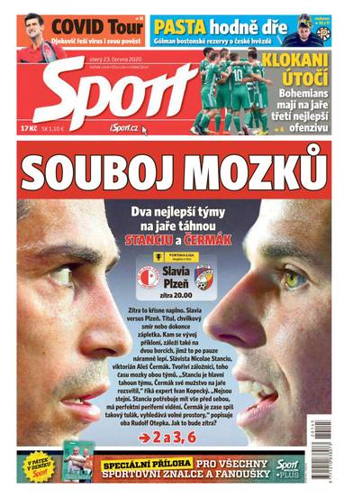 Sport - 23.6.2020 - CZECH NEWS CENTER a. s.