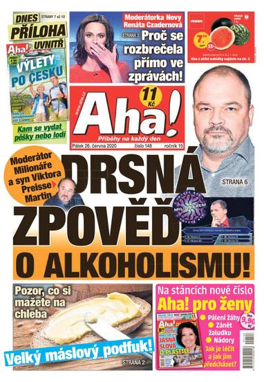 Aha! - 26.6.2020 - CZECH NEWS CENTER a. s.