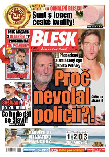 BLESK - 26.6.2020 - CZECH NEWS CENTER a. s.