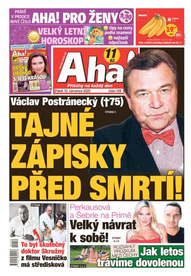 Aha! - 10.7.2020 - CZECH NEWS CENTER a. s.