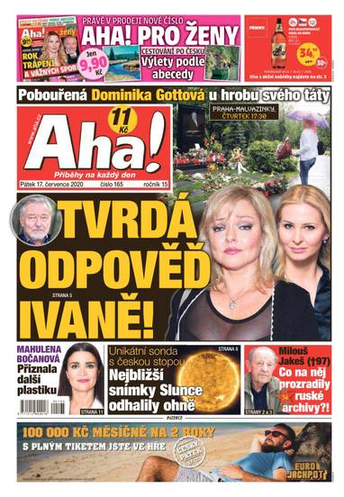 Aha! - 17.7.2020 - CZECH NEWS CENTER a. s.
