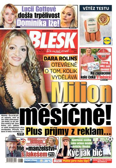 BLESK - 20.7.2020 - CZECH NEWS CENTER a. s.