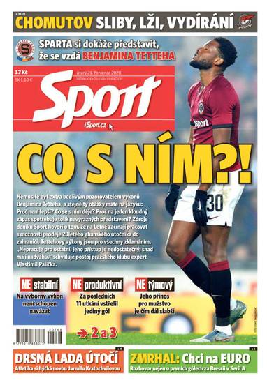 Sport - 21.7.2020 - CZECH NEWS CENTER a. s.