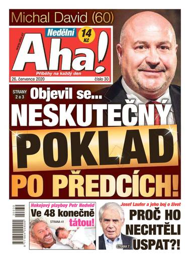 Nedělní Aha! - 30/2020 - CZECH NEWS CENTER a. s.
