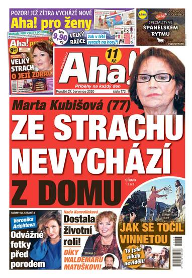 Aha! - 27.7.2020 - CZECH NEWS CENTER a. s.