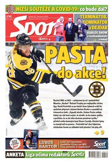 Sport - 29.7.2020 - CZECH NEWS CENTER a. s.