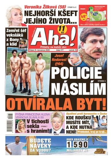Aha! - 31.7.2020 - CZECH NEWS CENTER a. s.