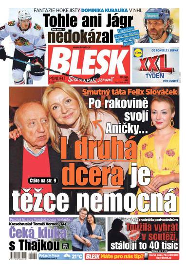 BLESK - 3.8.2020 - CZECH NEWS CENTER a. s.