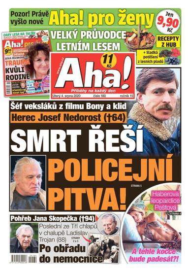 Aha! - 4.8.2020 - CZECH NEWS CENTER a. s.