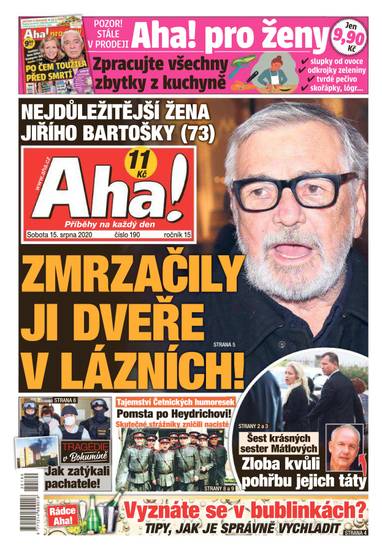 Aha! - 15.8.2020 - CZECH NEWS CENTER a. s.