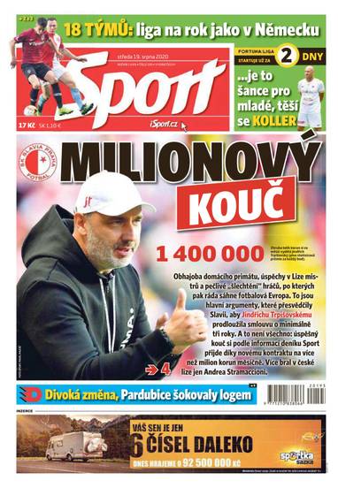 Sport - 19.8.2020 - CZECH NEWS CENTER a. s.