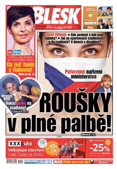 BLESK - 20.8.2020 - CZECH NEWS CENTER a. s.