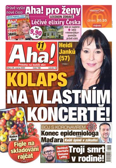 Aha! - 25.8.2020 - CZECH NEWS CENTER a. s.