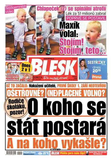 BLESK - 29.8.2020 - CZECH NEWS CENTER a. s.