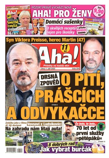 Aha! - 1.9.2020 - CZECH NEWS CENTER a. s.