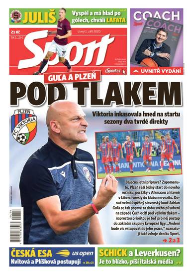 Sport - 1.9.2020 - CZECH NEWS CENTER a. s.