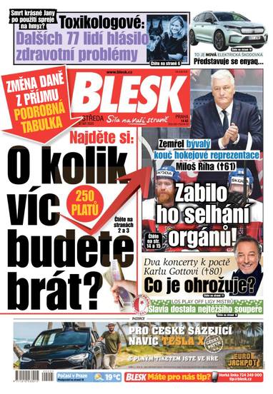BLESK - 2.9.2020 - CZECH NEWS CENTER a. s.