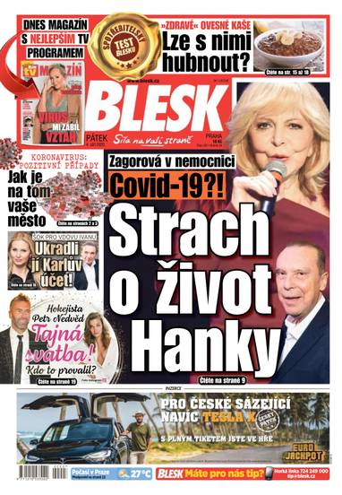 BLESK - 4.9.2020 - CZECH NEWS CENTER a. s.